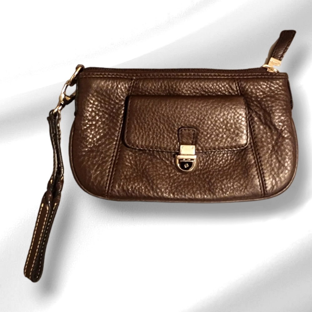 Talbots Leather Wristlet